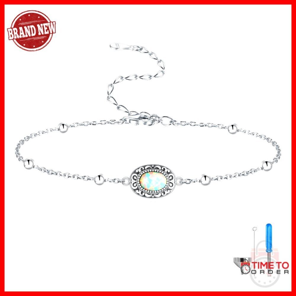 Sterling Silver Cremation Bracelet Memorial Jewelry Adjustable Keepsake